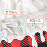 Cookie Crew Custom Gingerbread Letter With Name For Family, Kids - Personalized Sweatpants