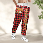 Cookie Crew Custom Gingerbread Letter With Name For Family, Kids - Personalized Sweatpants