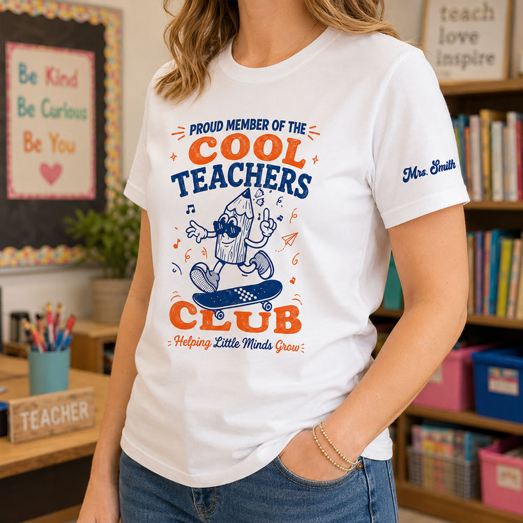 Cool-Teachers-Club-Retro-Style-Personalized-Shirt-2