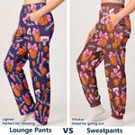 Coquette Bow Basketball Custom Name, Number Gift For Basketball Player, Basketball Team - Personalized Lounge Pants