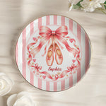 Coquette-Bow-Ballet-Custom-Name-Gift-For-Ballet-Lover,Ballerina-Personalized-Jewelry-Dish-2