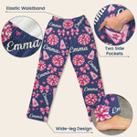 Coquette-Bow-Cheerleader-Custom-Name-Gift-For-Cheerleader-Girl-Personalized-Lounge-Pants-4