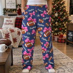 Coquette-Bow-Football-Custom-Name,-Number-Gift-For-Flag-Football-Player,-Flag-Football-Team,-American-Football-Lovers-Personalized-Lounge-Pants-1
