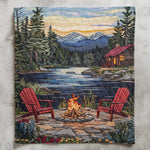 Couple Anniversary Gift Bedding Decor - Custom Quilt Set