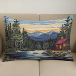 Couple Anniversary Gift Bedding Decor - Custom Quilt Set