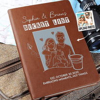 Couple Bucket List - Personalized Leather Journal