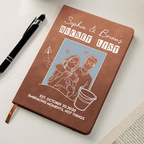 Couple Bucket List - Personalized Leather Journal