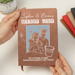 Couple Bucket List - Personalized Leather Journal