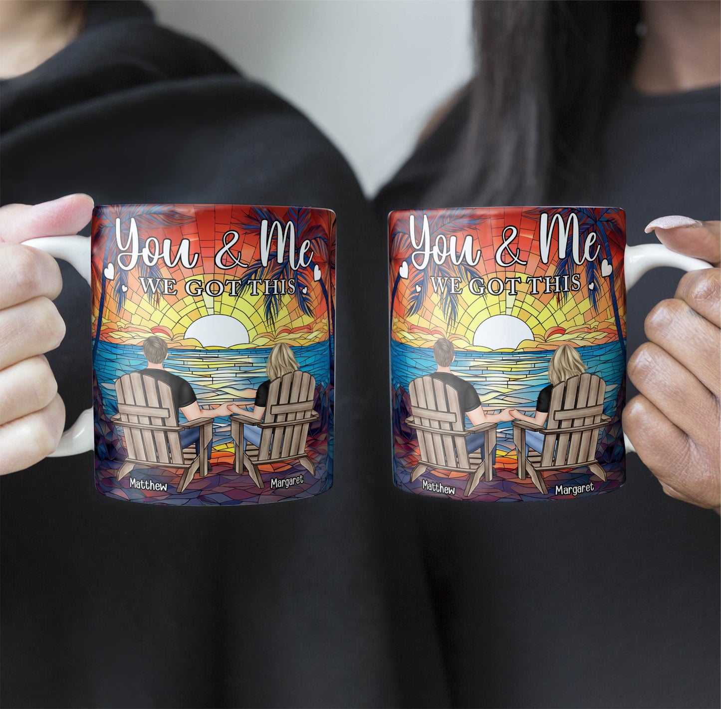 Couple Gift You & Me We Got This - Personalized Mug