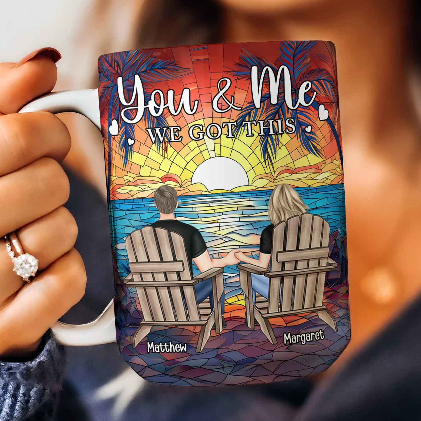 Couple Gift You & Me We Got This - Personalized Mug