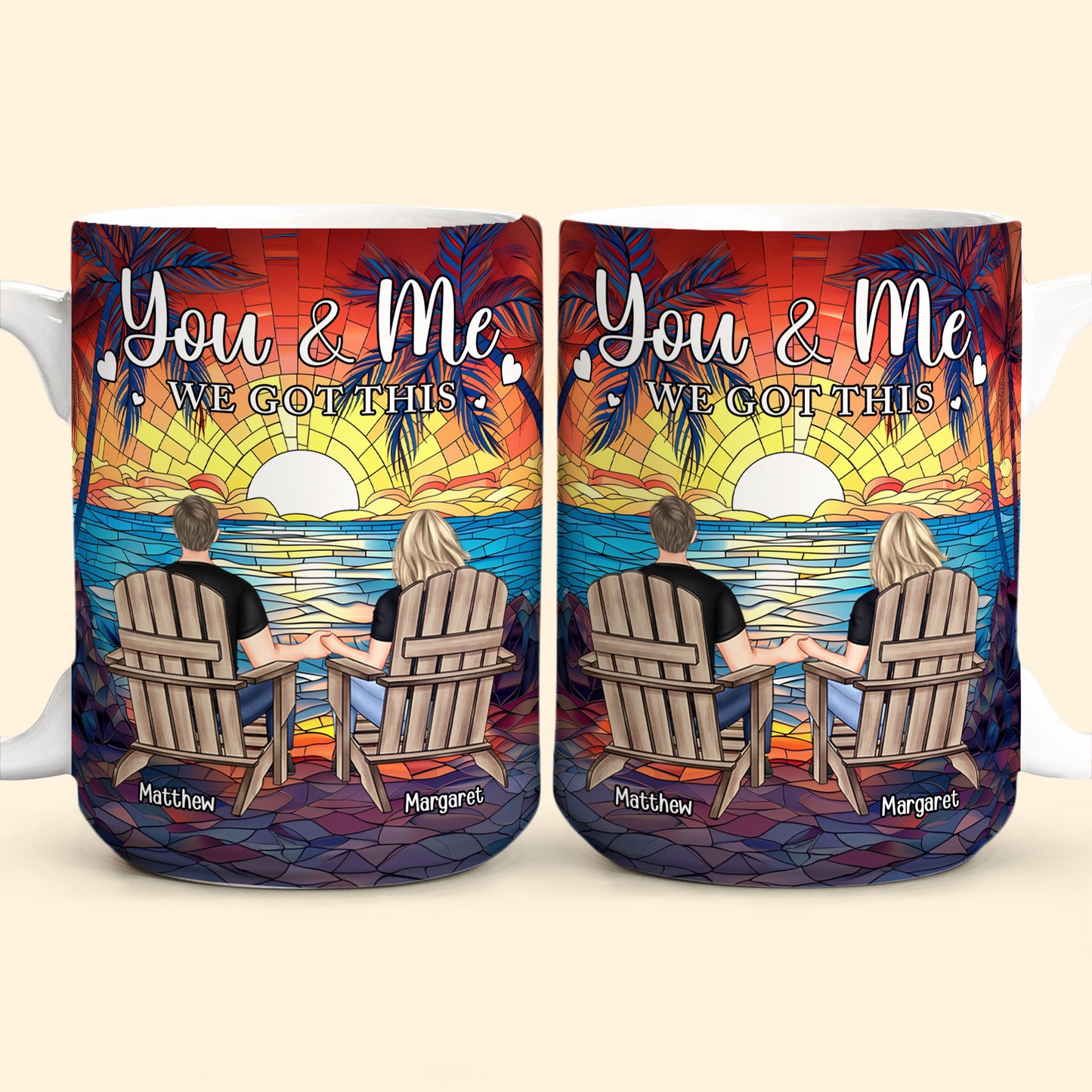 Couple Gift You & Me We Got This - Personalized Mug