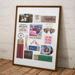 Couple Happy Moment - Match Box Style - Personalized Photo Poster