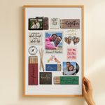 Couple Happy Moment - Match Box Style - Personalized Photo Poster