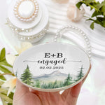 Couple Name Wedding Gift Anniversary Gift- Personalized Jewelry Dish