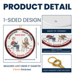 Couple Ornament New Version Annoying Each Other Since - Personalized Ceramic Ornament