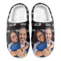 Couple Slippers Valentines Day Gifts - Personalized Photo Slippers