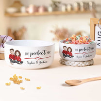 Couple The Perfect Mix - Personalized Ceramic Bowl