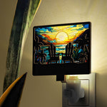 Couple Together - Personalized Wood And Acrylic Night Light