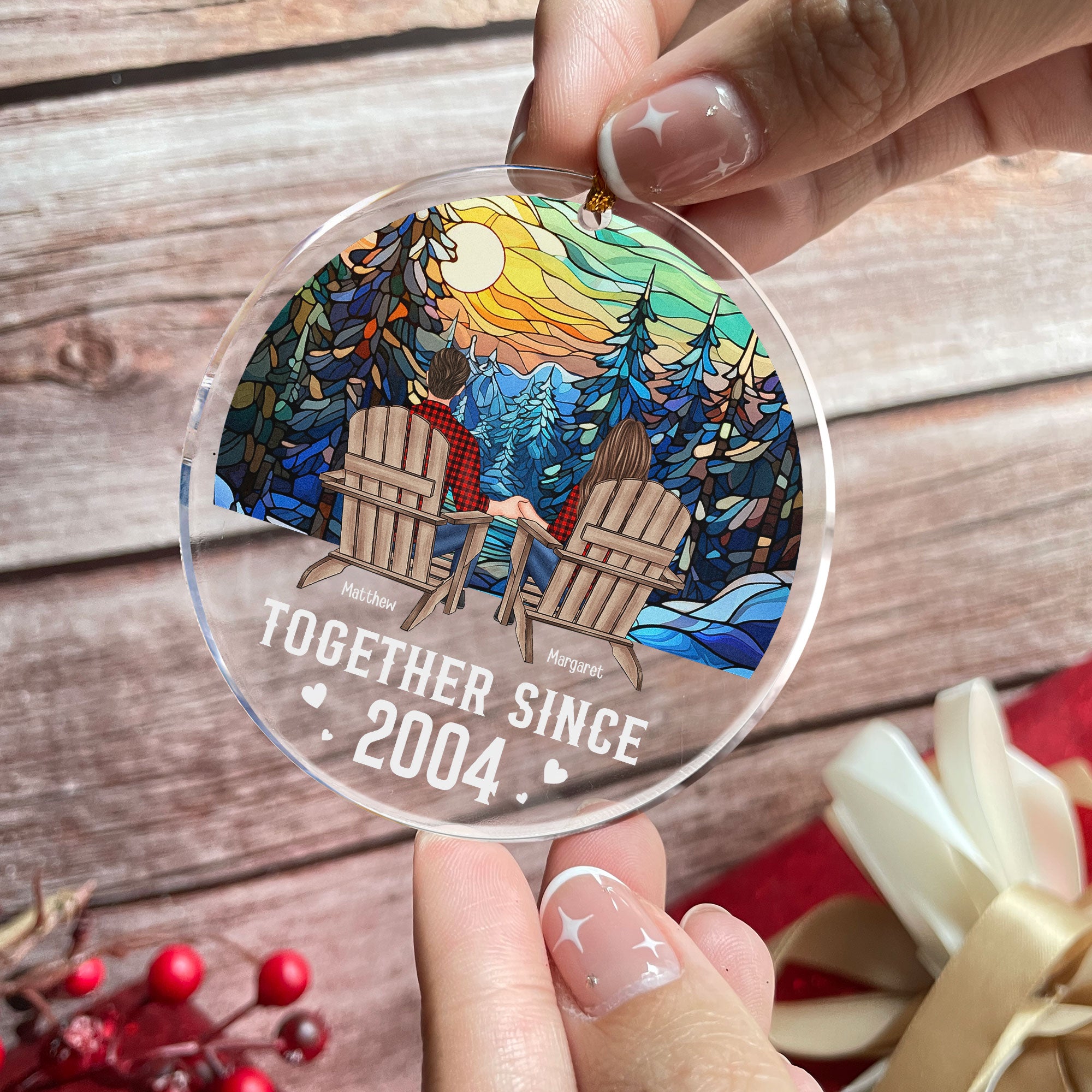 Couple You & Me We Got This - Personalized Acrylic Ornament