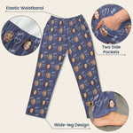 Couple, Family, Matching Pants - Personalized Photo Lounge Pants With Pockets