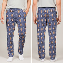Couple, Family, Matching Pants - Personalized Photo Matching Lounge Pants With Pockets