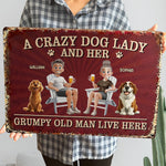 Couple-A-Crazy-Dog-Lady-And-Her-Grumpy-Old-Man-Personalized-Metal-Sign-4