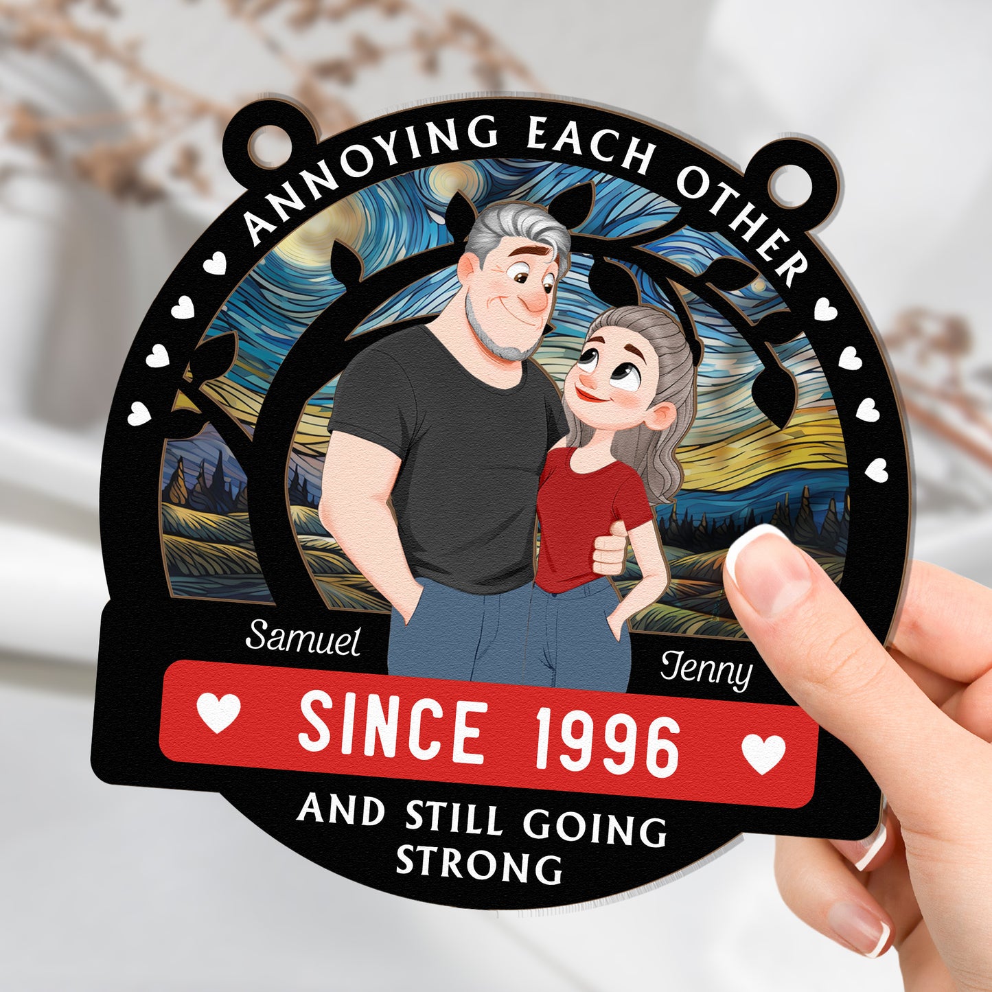 Couple-Anniversary-Gift-Annoying-Each-Other-Since-Personalized-Window-Hanging-Suncatcher-4