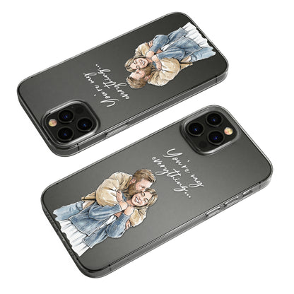 Couple-Anniversary-Gift-For-Her-Him-Custom-Photo-Watercolor-Personalized-Phone-Case-6