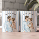 Couple-Coffee-Mug-Watercolor-Art-Anniversary-Gift-For-Him-Her-Personalized-Mug-3