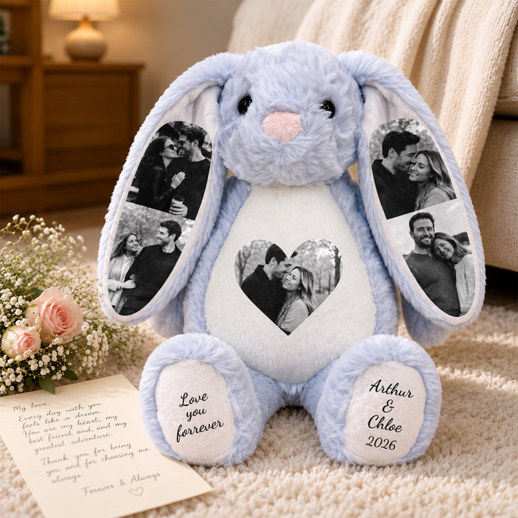 Couple-Custom-Photo-Gift-For-Anniversary-Valentine-Birthday-Personalized-Bunny-Plush-(1.1)