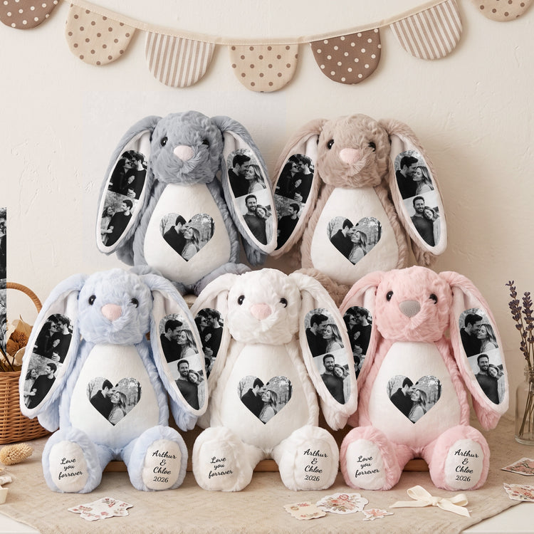 Couple-Custom-Photo-Gift-For-Anniversary-Valentine-Birthday-Personalized-Bunny-Plush-4