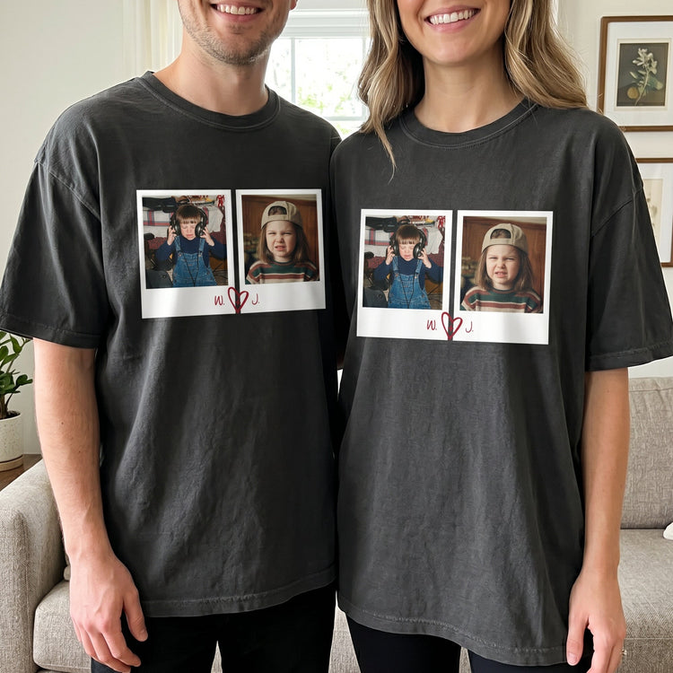 Couple_Custom_Photo_Vintage_Shirt_Wedding_Anniversary_Gift_Personalized_Shirt_1