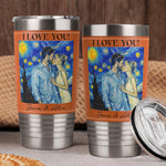 Couple-Photo-Van-Gogh-Art-Forever-&-Always-Anniversary-Gift-For-Him-Her-Personalized-20oz-Tumbler-3