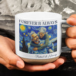 Couple-Photo-Van-Gogh-Art-Forever-&-Always-Anniversary-Gift-For-Him-Her-Personalized-Mug-4