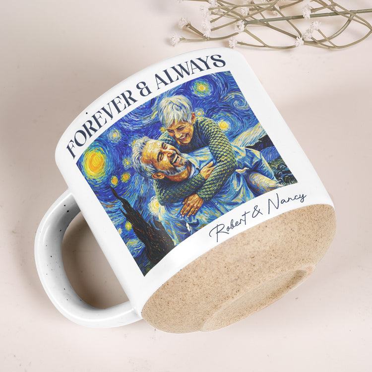 Couple-Photo-Van-Gogh-Art-Forever-&-Always-Anniversary-Gift-For-Him-Her-Personalized-Mug-5