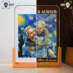 Couple-Photo-Van-Gogh-Art-Forever-&-Always-Anniversary-Gift-For-Him-Her-Personalized-Night-Light-3