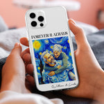 Couple-Photo-Van-Gogh-Art-Forever-&-Always-Anniversary-Gift-For-Him-Her-Personalized-Phone-Case-3