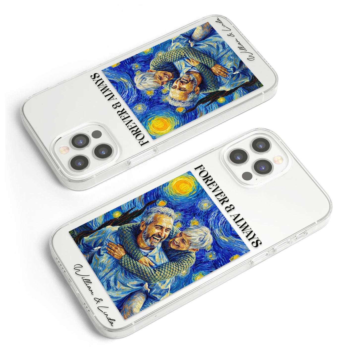 Couple-Photo-Van-Gogh-Art-Forever-&-Always-Anniversary-Gift-For-Him-Her-Personalized-Phone-Case-5