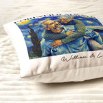 Couple-Photo-Van-Gogh-Art-Forever-&-Always-Anniversary-Gift-For-Him-Her-Personalized-Pillow-4
