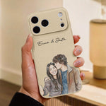 Couple-Photo-Watercolor-Anniversary-Gift-For-Her-Him-Personalized-Phone-Case-3