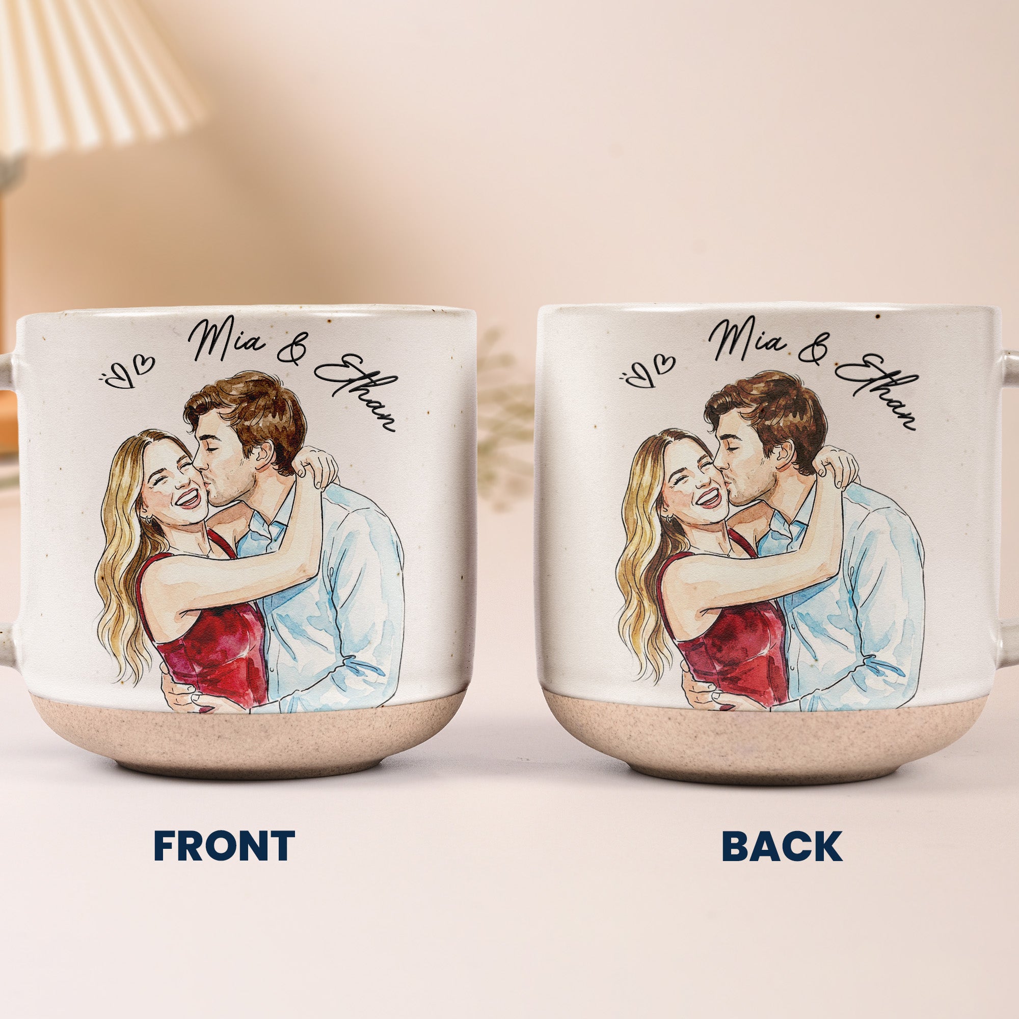 Couple-Portrait-Watercolor-Anniversary-Gift-For-Him-Her-Personalized-Mug-7