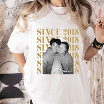 Couple-Together-Since-Custom-Photo-Personalized-Shirt-4