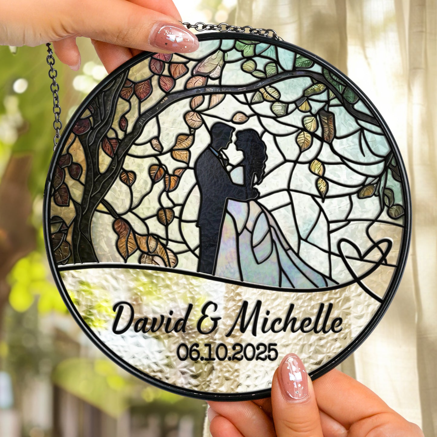 Couple-Wedding-Anniversary-Gift-Personalized-Window-Hanging-Suncatcher-2