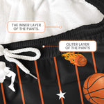 Court-Time-Basketball-Pants-Custom-Name-For-Boy,-Girl,-Family-Personalized-Lounge-Pants-6