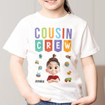 Cousin Crew Kid Matching Shirts Cartoon Version - Personalized Shirt