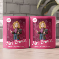 Coworker Toy Box - Gift For Colleague, Boss, Work Bestie - Personalized Mug