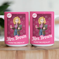 Coworker Toy Box - Gift For Colleague, Boss, Work Bestie - Personalized Mug