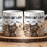 Crazy Cat Lady - Personalized Mug