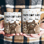 Crazy Cat Lady - Personalized Mug