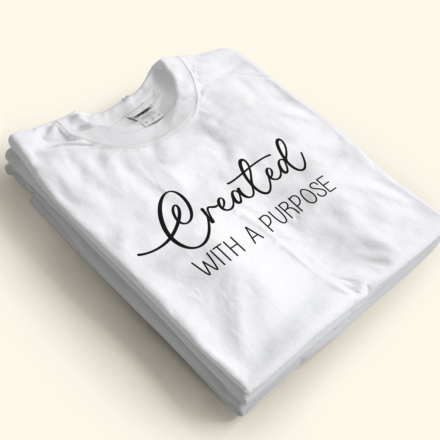 Created With A Purpose - Personalized Shirt